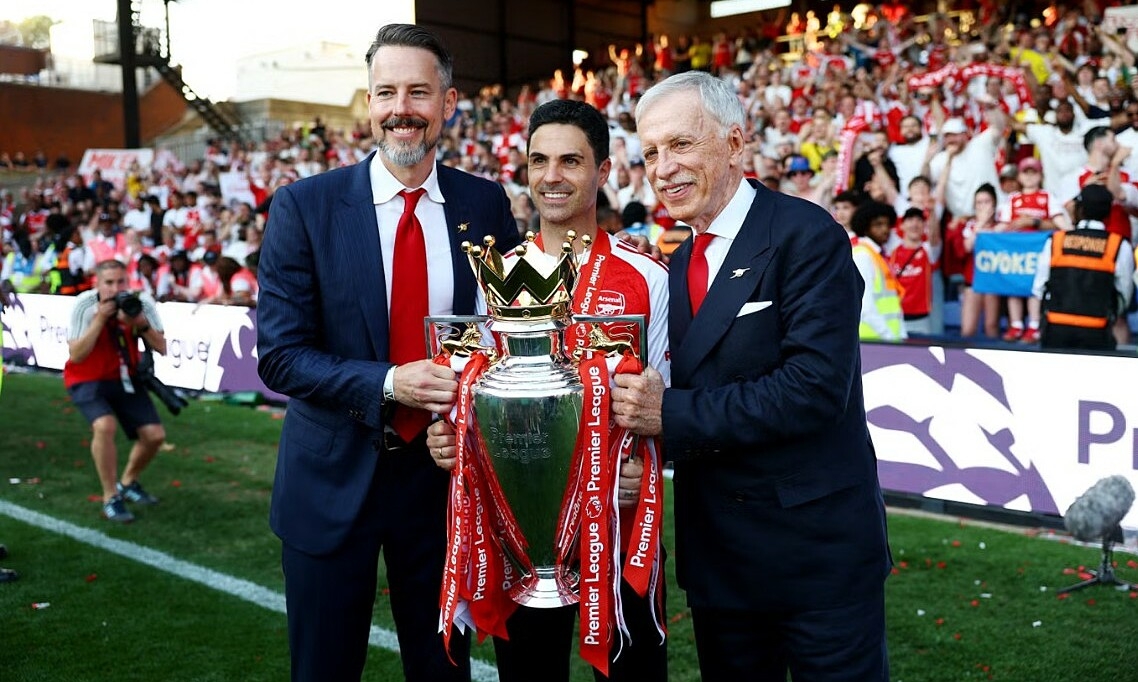 F168 cược thể thao: Arsenal hồi sinh dưới bàn tay Kroenke và Arteta - hình ảnh - f168win.vip F168 cược thể thao: Arsenal hồi sinh dưới bàn tay Kroenke và Arteta - hình ảnh - f168win.vip