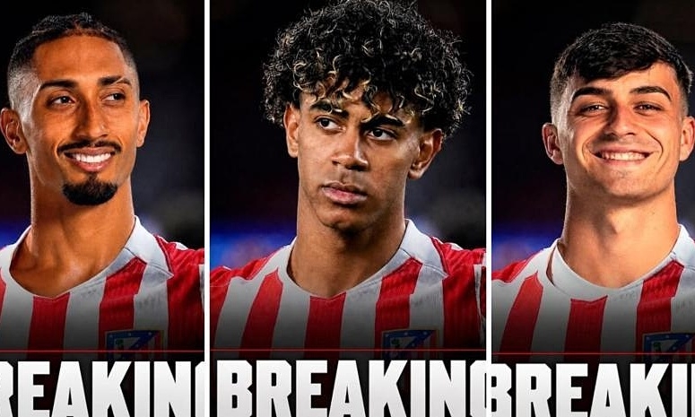 F168 hỗ trợ 24/7: Atletico Madrid ‘chọc’ Barca bằng tin đồn Yamal và gói hướng dương - hình ảnh - f168win.vip