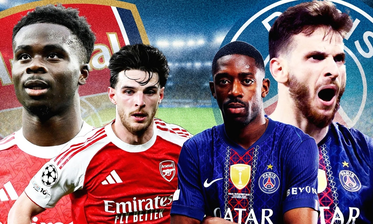 Link vào nhà cái F168: PSG và Arsenal tái ngộ chung kết Champions League - hình ảnh - f168win.vip