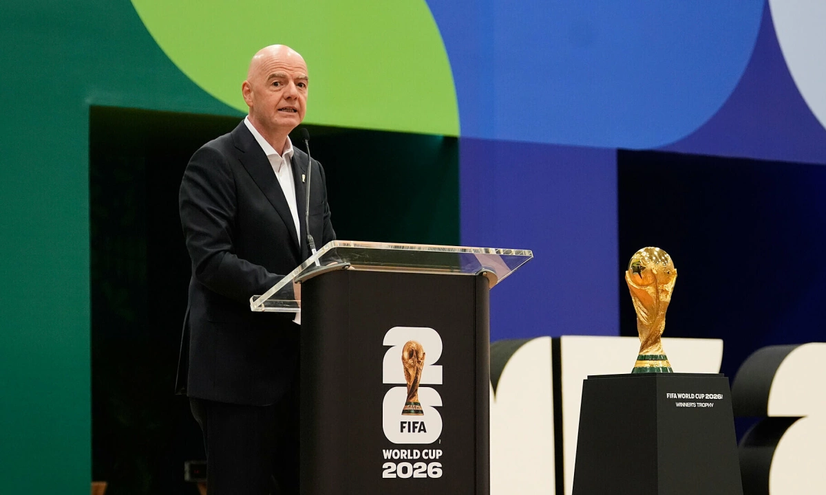 F168 chính thức: Infantino ca ngợi vai trò then chốt của ông Trump trong World Cup 2026 - hình ảnh - f168win.vip F168 chính thức: Infantino ca ngợi vai trò then chốt của ông Trump trong World Cup 2026 - hình ảnh - f168win.vip