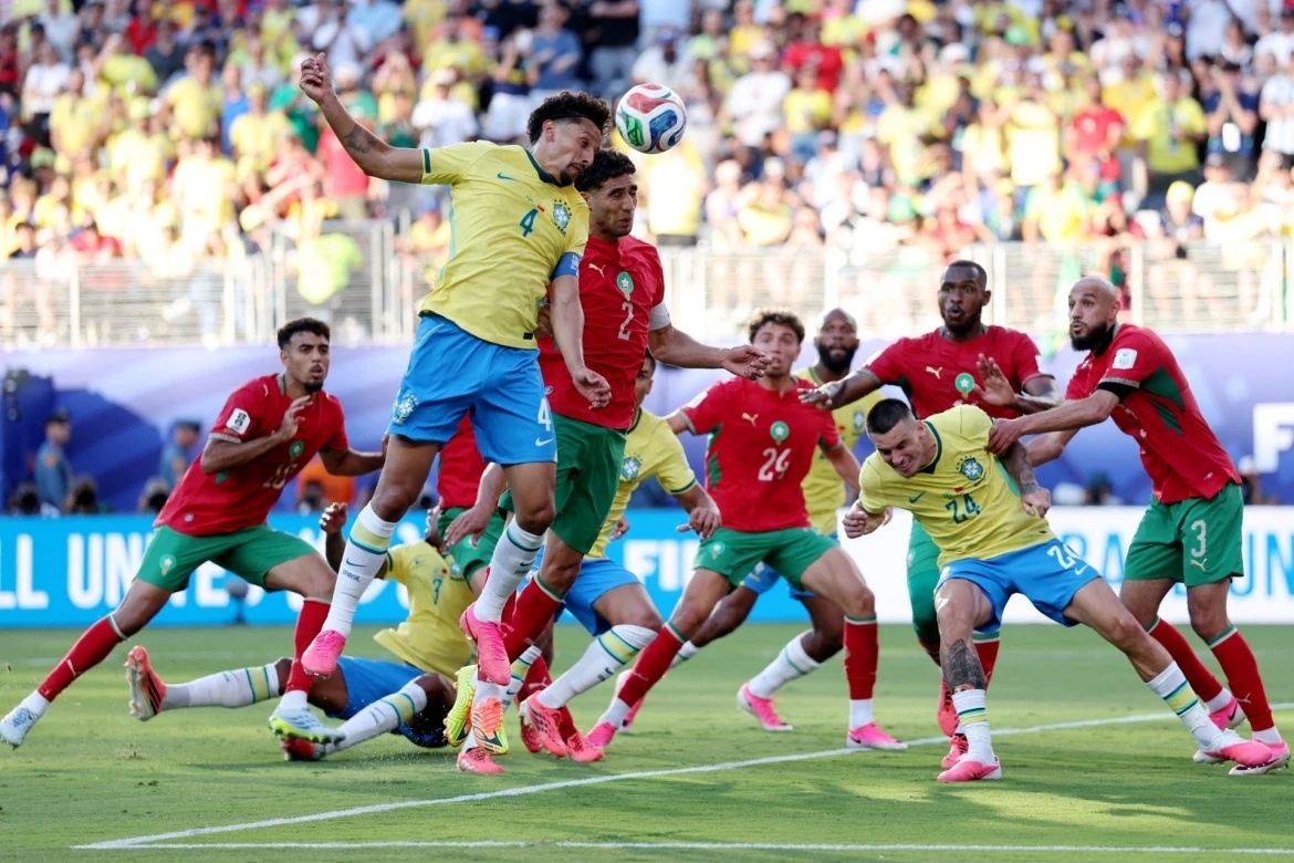 F168 chính thức: Brazil hòa kịch tính Morocco nhờ siêu phẩm Vinicius Junior - hình ảnh - f168win.vip F168 chính thức: Brazil hòa kịch tính Morocco nhờ siêu phẩm Vinicius Junior - hình ảnh - f168win.vip