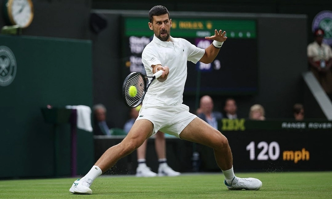 F168 link dự phòng: Djokovic dễ dàng vượt qua Tsitsipas tại Wimbledon 2026 - hình ảnh - f168win.vip F168 link dự phòng: Djokovic dễ dàng vượt qua Tsitsipas tại Wimbledon 2026 - hình ảnh - f168win.vip